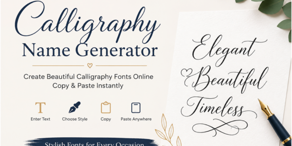 Calligraphy Generator