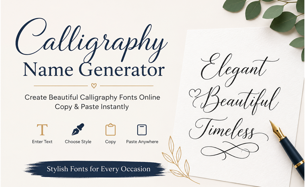 Calligraphy Generator