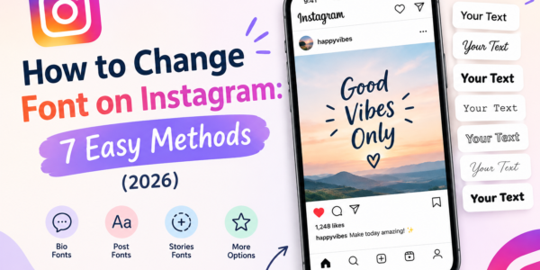 how to change font on instagram